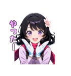 ぬくもりマフラーガール（個別スタンプ：23）