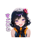 ぬくもりマフラーガール（個別スタンプ：31）