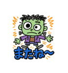 フランケン【手書き風】（個別スタンプ：35）