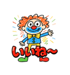 らくがきピエロくん。（個別スタンプ：20）