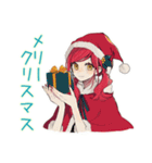 普段着赤髪女子★一年中使える（個別スタンプ：29）