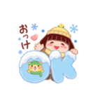 動くでぶりん⭐︎冬（個別スタンプ：6）