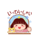 動くでぶりん⭐︎冬（個別スタンプ：12）