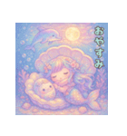 人魚＆イルカの毎年使える年末年始（個別スタンプ：21）