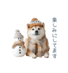 クリスマスな柴犬【かわいい・連絡】（個別スタンプ：29）