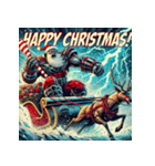 超バトル系サンタ！！（個別スタンプ：2）