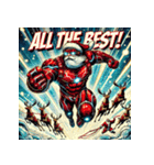 超バトル系サンタ！！（個別スタンプ：8）