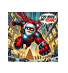 超バトル系サンタ！！（個別スタンプ：9）