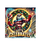 超バトル系サンタ！！（個別スタンプ：13）