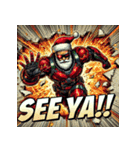 超バトル系サンタ！！（個別スタンプ：22）