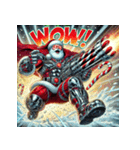 超バトル系サンタ！！（個別スタンプ：25）