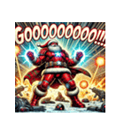 超バトル系サンタ！！（個別スタンプ：34）