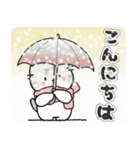 ちびねっこ5☆ずっと使える挨拶や感情 + 冬（個別スタンプ：15）