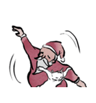 サンタと志保ちゃん(年末年始猫)（個別スタンプ：12）