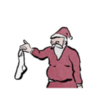 サンタと志保ちゃん(年末年始猫)（個別スタンプ：13）