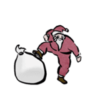 サンタと志保ちゃん(年末年始猫)（個別スタンプ：19）