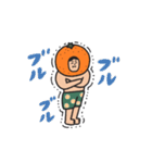 manpuku商店の冬・年末年始 みかんスタンプ（個別スタンプ：14）