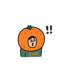 manpuku商店の冬・年末年始 みかんスタンプ（個別スタンプ：26）