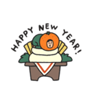 manpuku商店の冬・年末年始 みかんスタンプ（個別スタンプ：38）