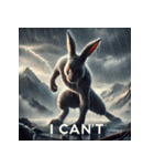 兎覇王 —RABBIT OVERLORD—（個別スタンプ：3）