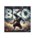 兎覇王 —RABBIT OVERLORD—（個別スタンプ：4）