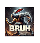 兎覇王 —RABBIT OVERLORD—（個別スタンプ：5）