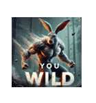 兎覇王 —RABBIT OVERLORD—（個別スタンプ：8）