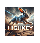 兎覇王 —RABBIT OVERLORD—（個別スタンプ：10）