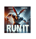 兎覇王 —RABBIT OVERLORD—（個別スタンプ：13）