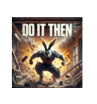 兎覇王 —RABBIT OVERLORD—（個別スタンプ：14）