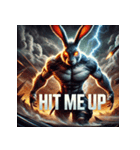 兎覇王 —RABBIT OVERLORD—（個別スタンプ：16）