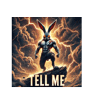 兎覇王 —RABBIT OVERLORD—（個別スタンプ：18）