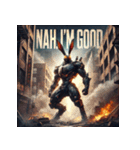 兎覇王 —RABBIT OVERLORD—（個別スタンプ：20）