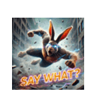 兎覇王 —RABBIT OVERLORD—（個別スタンプ：23）