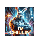 兎覇王 —RABBIT OVERLORD—（個別スタンプ：26）