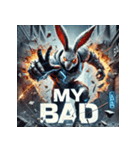 兎覇王 —RABBIT OVERLORD—（個別スタンプ：28）