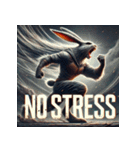 兎覇王 —RABBIT OVERLORD—（個別スタンプ：32）