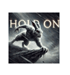 兎覇王 —RABBIT OVERLORD—（個別スタンプ：34）