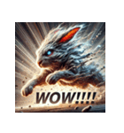 兎覇王 —RABBIT OVERLORD—（個別スタンプ：36）