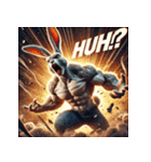 兎覇王 —RABBIT OVERLORD—（個別スタンプ：38）