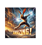 兎覇王 —RABBIT OVERLORD—（個別スタンプ：40）