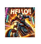 爆走犬伝説（個別スタンプ：2）