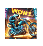 爆走犬伝説（個別スタンプ：8）