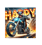 爆走犬伝説（個別スタンプ：16）