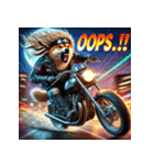 爆走犬伝説（個別スタンプ：23）