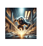 凶悪にゃんこ無双（個別スタンプ：6）