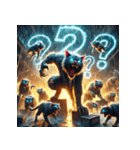 凶悪にゃんこ無双（個別スタンプ：7）