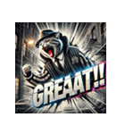 凶悪にゃんこ無双（個別スタンプ：27）