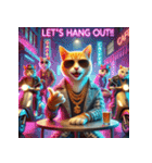 凶悪にゃんこ無双（個別スタンプ：31）