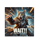 凶悪にゃんこ無双（個別スタンプ：37）